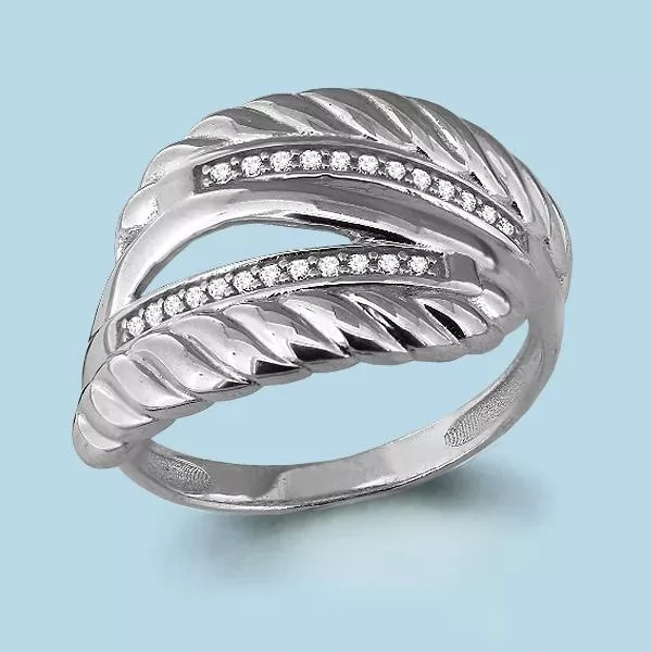 Кольцо, серебро, артикул LV64020А