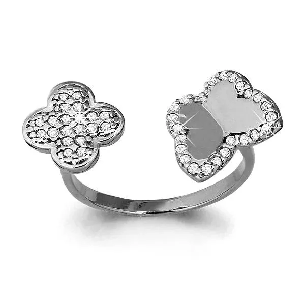 Кольцо, артикул LV64007А, серебро