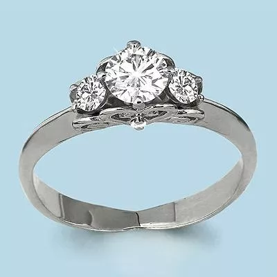 Кольцо, артикул LV64003, серебро