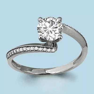 Кольцо, серебро, артикул LV64002А