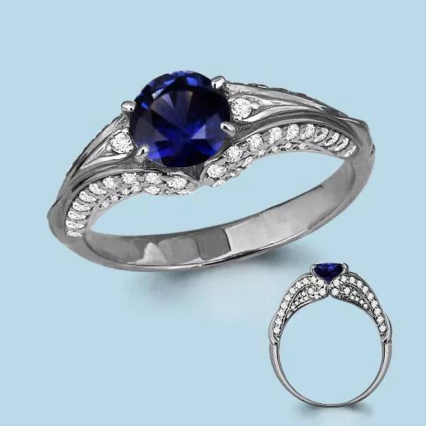 Кольцо, артикул LV63986Б, серебро