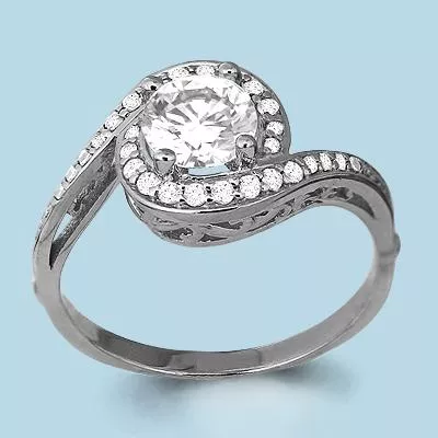 Кольцо, артикул LV63985А, серебро