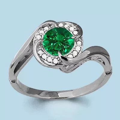 Кольцо, серебро, артикул LV63984Г