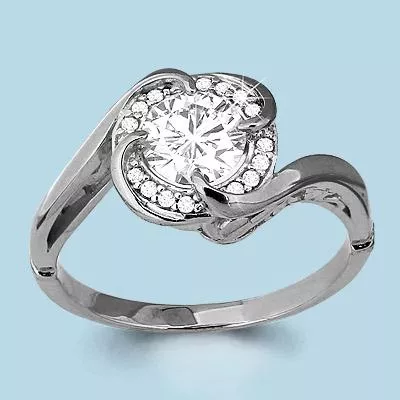 Кольцо, артикул LV63984А, серебро