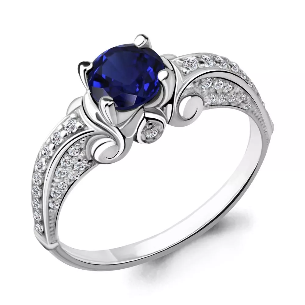 Кольцо, артикул LV63976Б, серебро