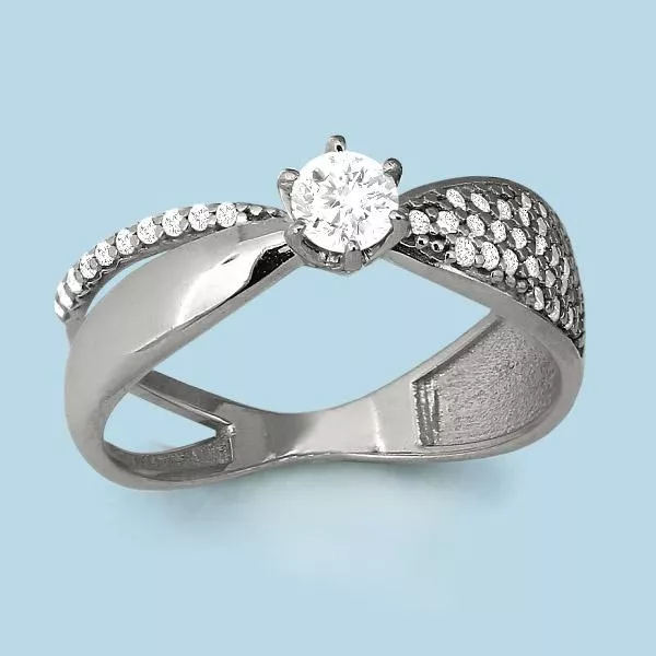 Кольцо из серебра, артикул LV63955А