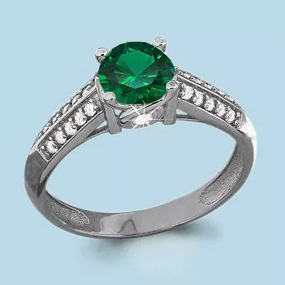 Кольцо из серебра, артикул LV63904Г