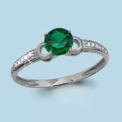 Кольцо, серебро, артикул LV63903Г