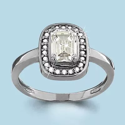 Кольцо из серебра, артикул LV63902А