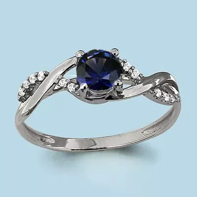 Кольцо, артикул LV63898Б, серебро