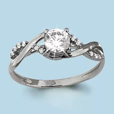 Кольцо из серебра, артикул LV63898А