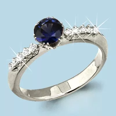 Кольцо, серебро, артикул LV63891Б