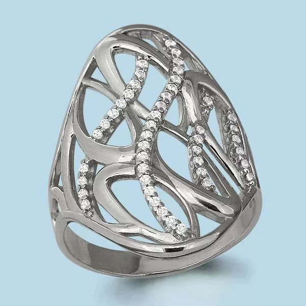 Кольцо из серебра, артикул LV63883А