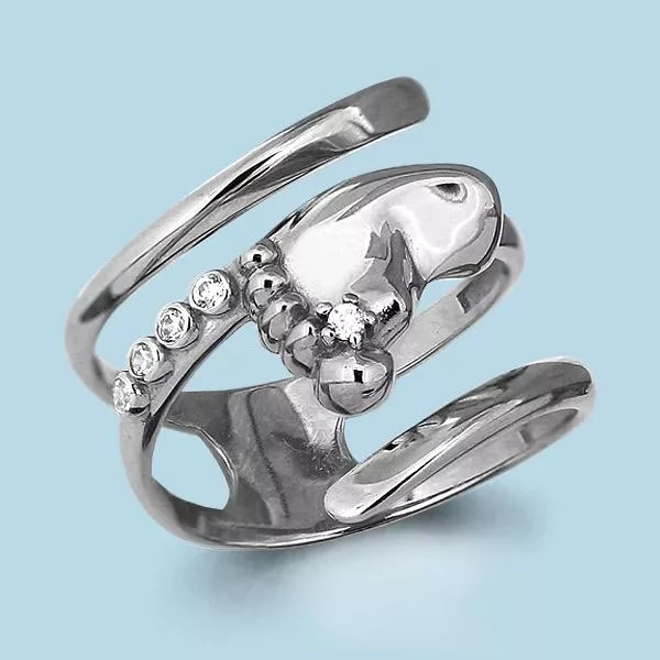 Кольцо из серебра, артикул LV63876А