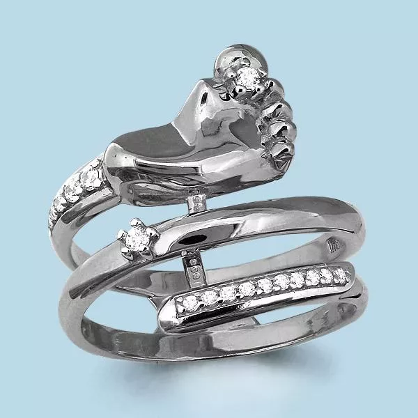 Кольцо, серебро, артикул LV63875А