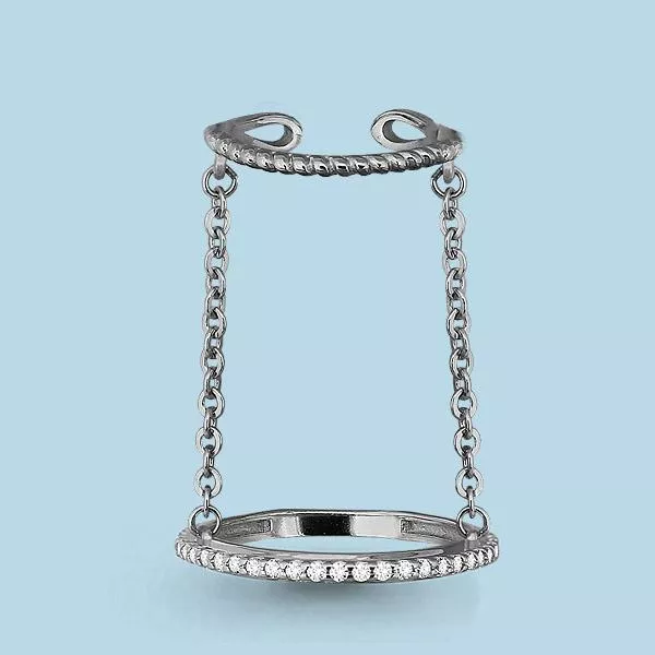 Кольцо из серебра, артикул LV63863А