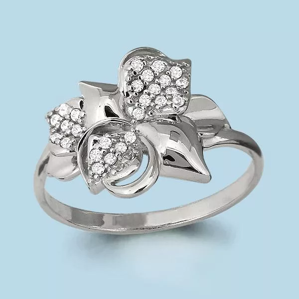 Кольцо, серебро, артикул LV63854А