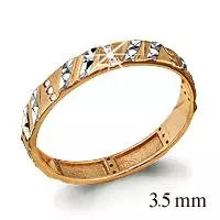 Кольцо золотое  - артикул LV62255А