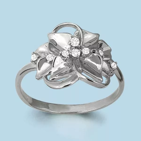 Кольцо, серебро, артикул LV63851А