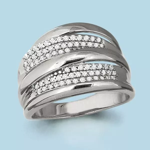 Кольцо, серебро, артикул LV63832А