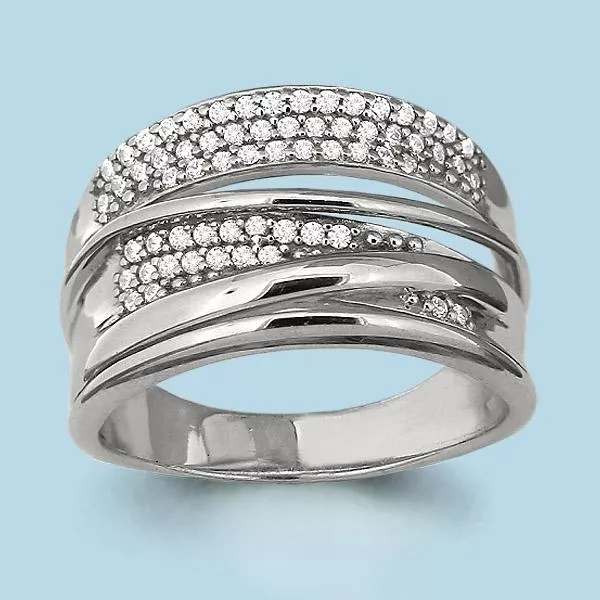 Кольцо из серебра, артикул LV63831А