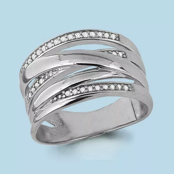 Кольцо, серебро, артикул LV63813А