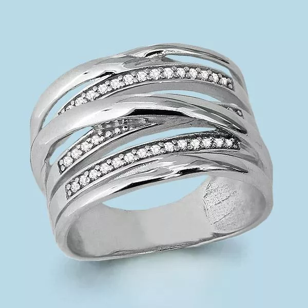Кольцо из серебра, артикул LV63812А