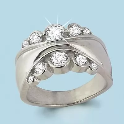 Кольцо, артикул LV63786, серебро