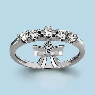 Кольцо из серебра, артикул LV63656А